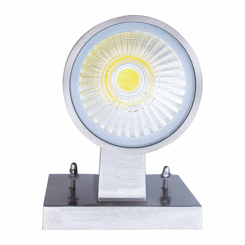 WMC3 - 3" Multi-Kelvin Brushed Nickel LED Wall Mount Cylinder Up/ Down Light - Green Lighting Wholesale