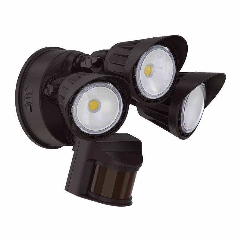 thumbnail image 2 of ALUSSO 40W LED Security Flood Light – 3-Head, PIR Motion Sensor, 4600 Lumens, Remote Control 2 of 2