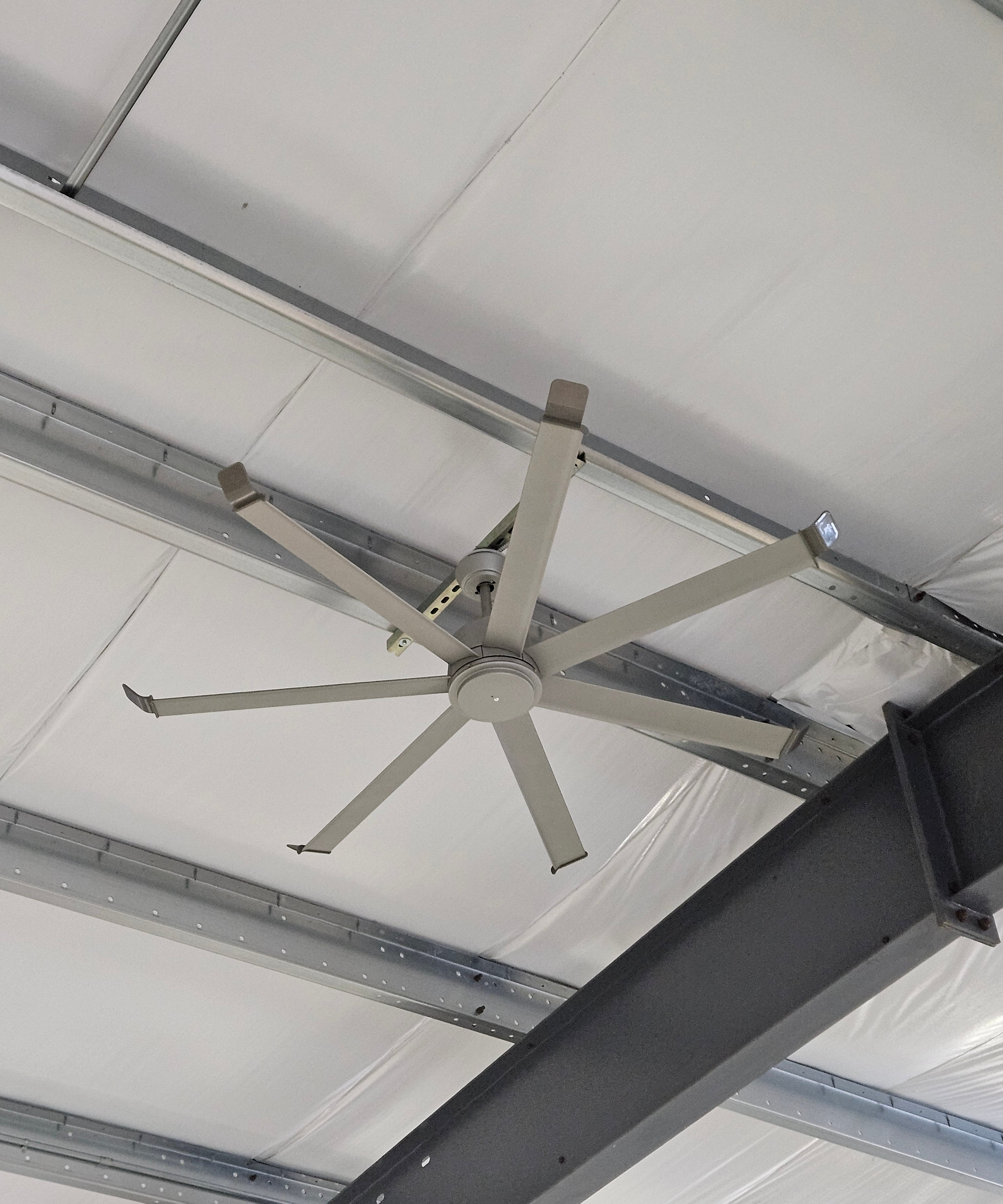 Arctic Chill 70”  7 Blade Ceiling Fan, White, Wet Listed - Green Lighting Wholesale, INC