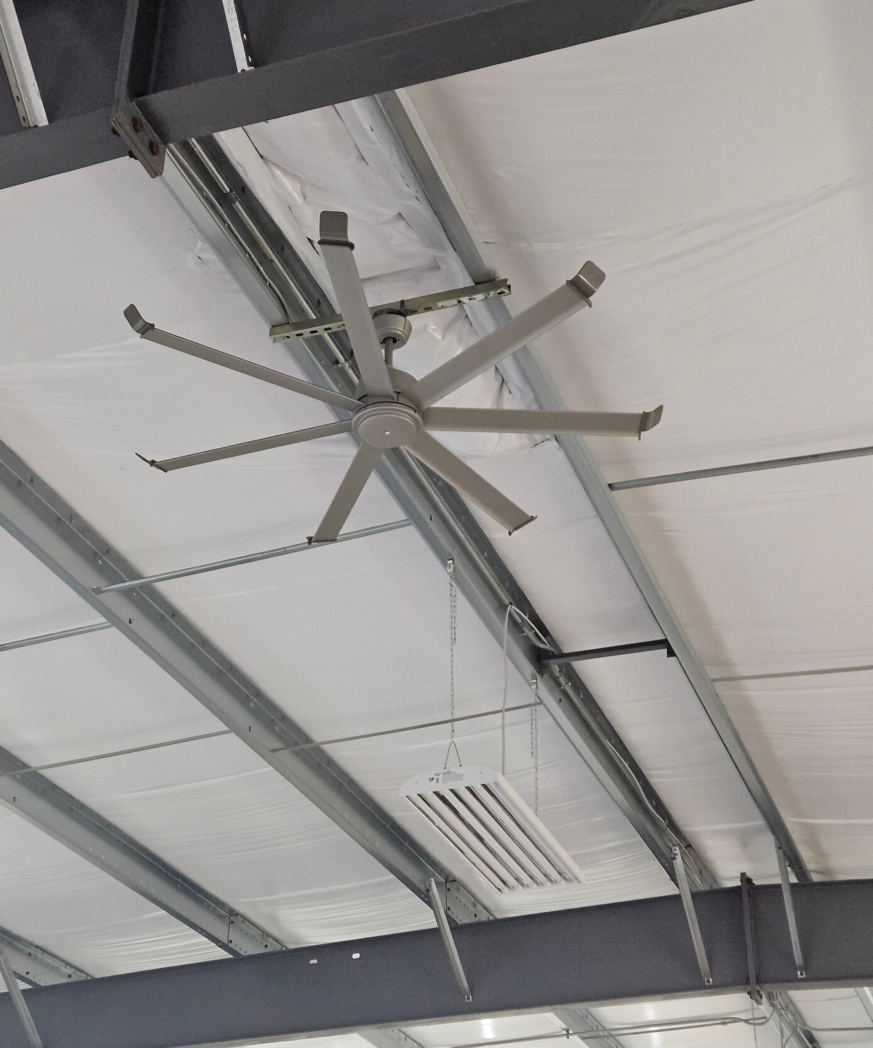 Arctic Chill 7-Blade, 70” Ceiling Fan, Brushed Pewter Wet Listed - Green Lighting Wholesale, INC