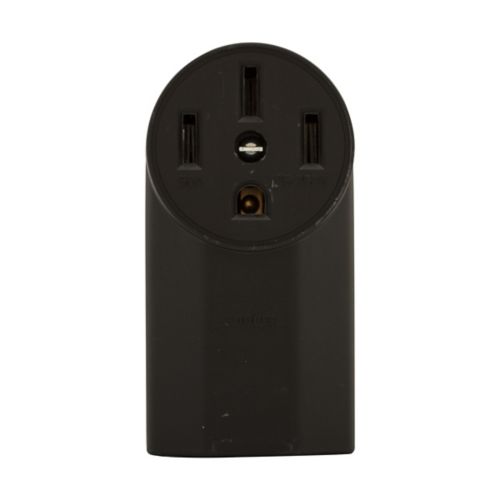 Eaton Cooper NEMA 14-50R 50A 125/250V surface mount power receptacle with wiring device design