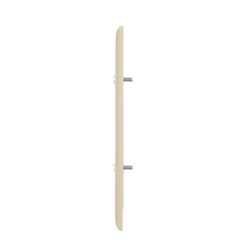 Eaton Oversize Toggle Wallplate, Ivory, Toggle Cutout, Single-Gang - Cooper