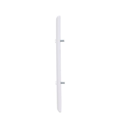 Eaton Oversize Toggle Wallplate, White, Toggle Cutout, Single-Gang