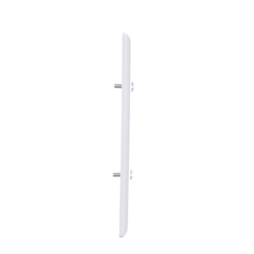 Eaton Oversize Toggle Wallplate, White, Toggle Cutout, Single-Gang