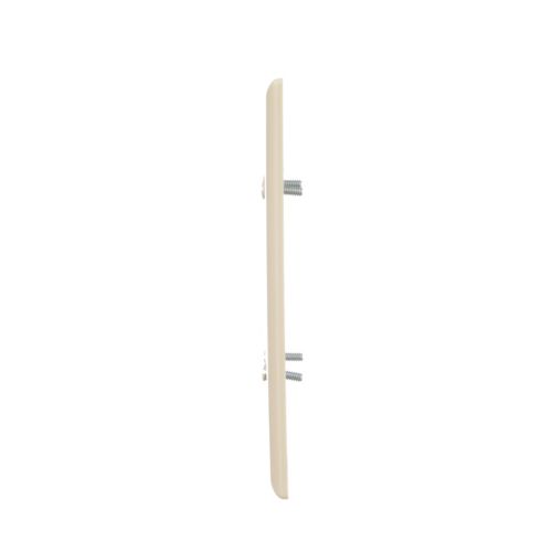 Eaton Ivory Toggle wallplate, Two-Gang, Oversized
