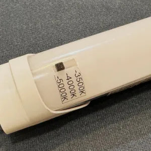 Aleddra 48-inch emergency LED T8 tube light, 15W with adjustable CCT, suitable for on/off applications in 120/277V settings