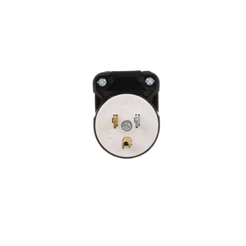Eaton 15A Ultra Grip angled straight blade plug, 125V wiring device with ergonomic grip, made by Cooper.