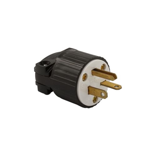 Eaton 20A Ultra Grip Straight Blade Plug, #18-12 AWG- 250V
