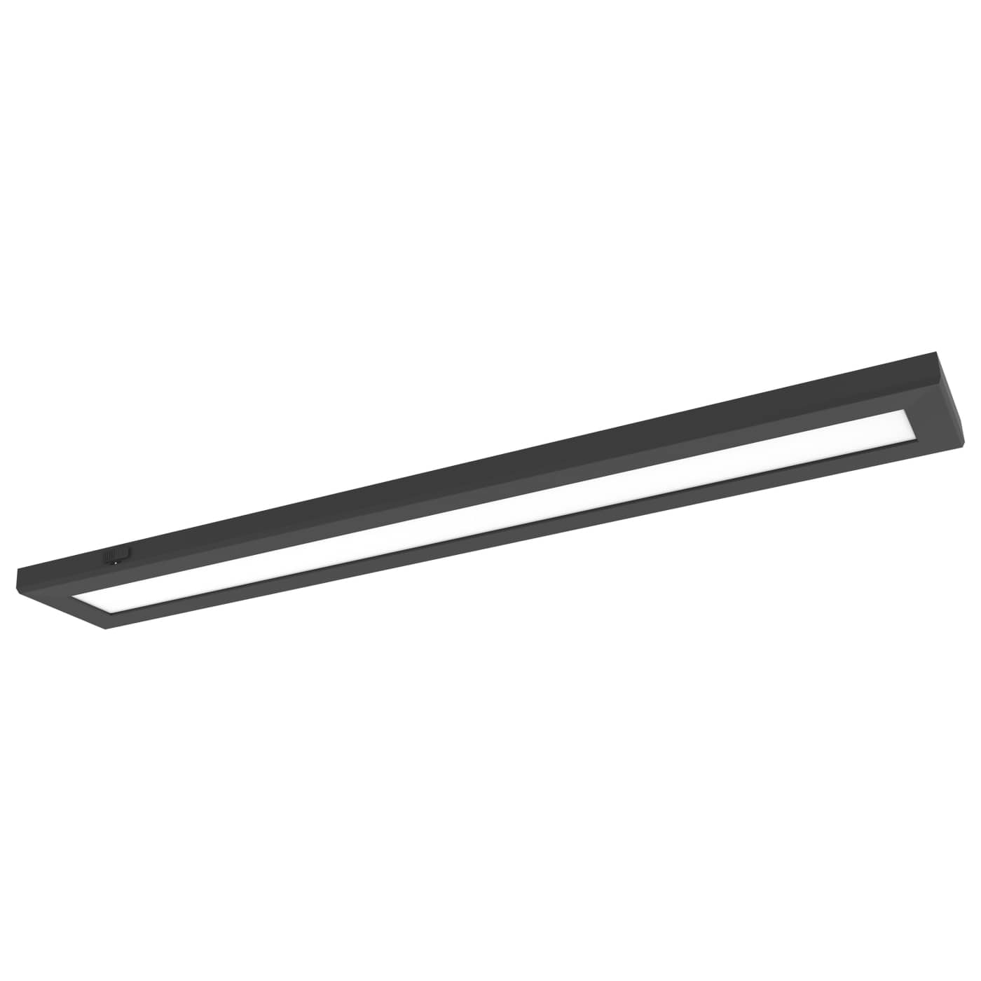 LED Black Surface Mount; 32 Watt; 5.5 in. x 36 in; CCT