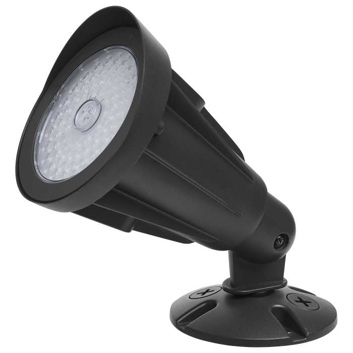 Black LED Flood Light 25/20/15 Watt ; 3K/4K/5K CCT; NEMA 4; 120-347V w/ Photoeye - Satco
