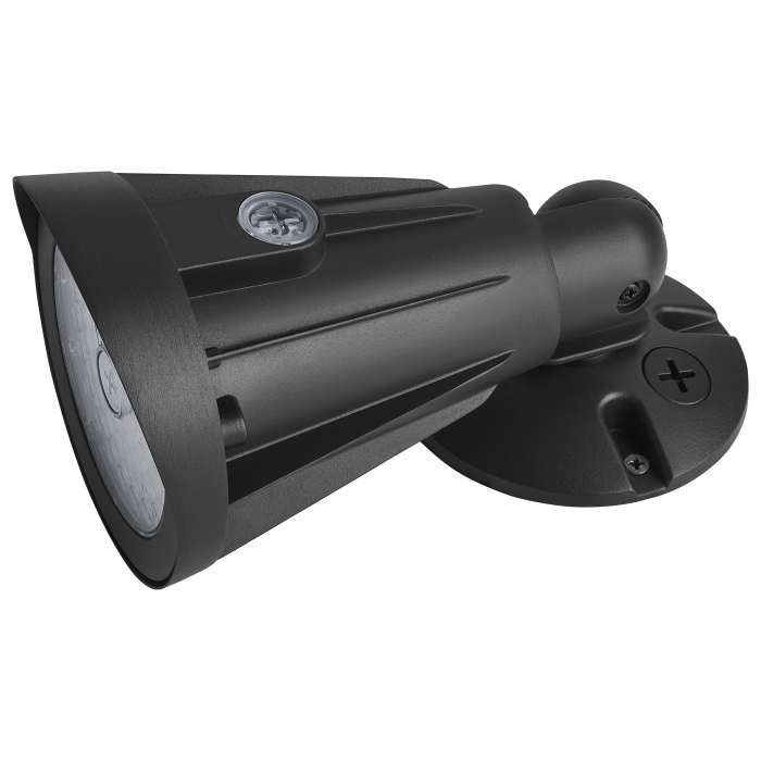 Black LED Flood Light 25/20/15 Watt ; 3K/4K/5K CCT; NEMA 4; 120-347V w/ Photoeye - Satco