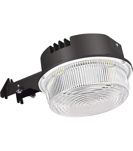 35W LED Dusk Till Dawn Light, 120V, 5000K, Bronze