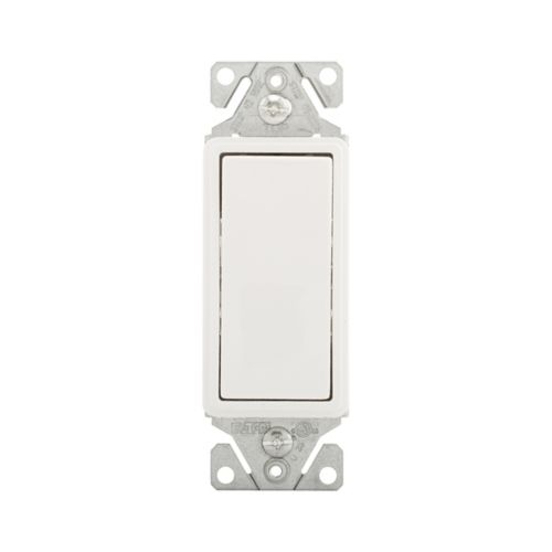 Eaton Lighted 15A Three-Way Decora Switch-120/277V - Cooper