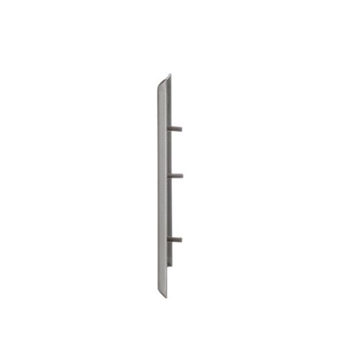 Eaton stainless steel combination wallplate with toggle switch and duplex receptacle cutout, Cooper wiring device for electrical installations