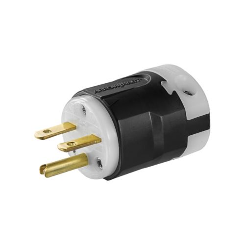 Eaton Arrow Hart Ultra Grip 15A Straight Blade Plug, #18 - #12 AWG, Industrial, 250V