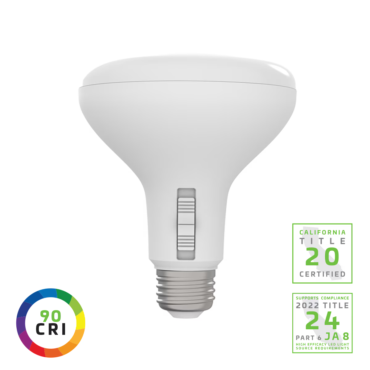 LED BR30 14W LED Lamp, 90CRI, CCT- 2700/3000/3500/4000/5000K, Dimmable