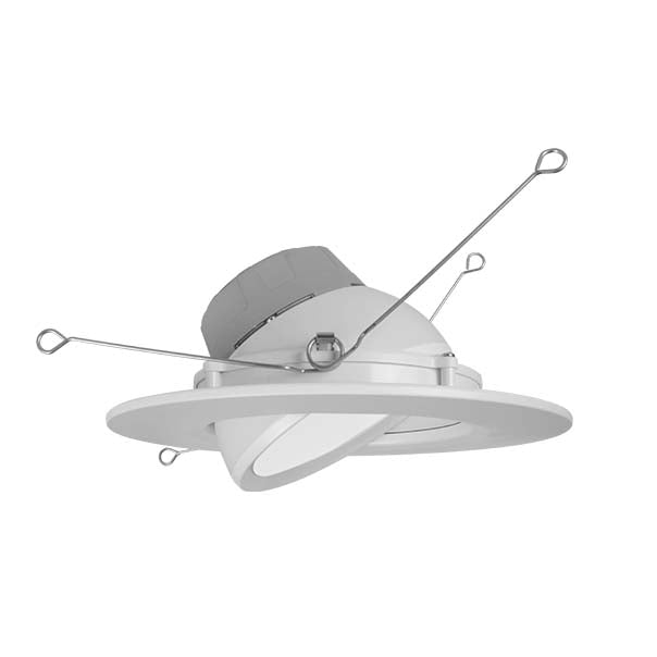 6 IN Led Gimbal Retrofit 900 Lumens Selectable Cct 