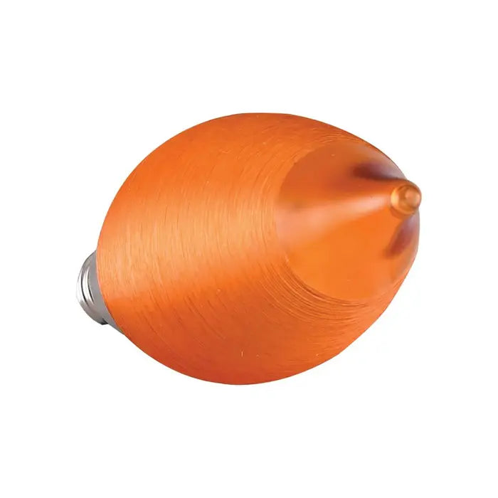Satin Spun Amber LED 2 Watt CA11 with Candelabra Base- 2100K 