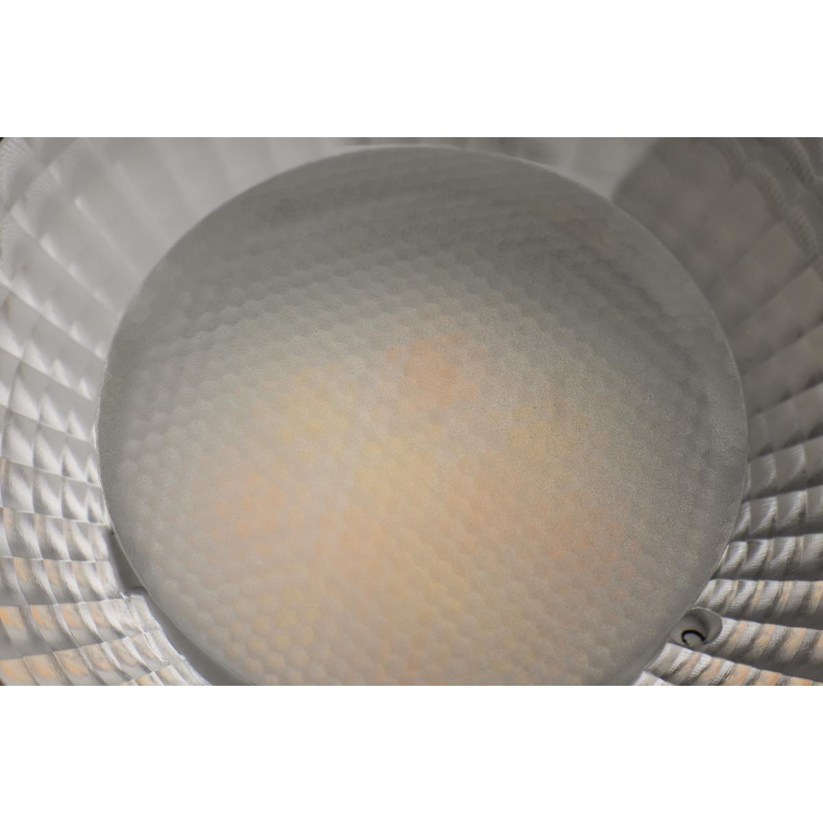 Square Brushed Nickel 12 Watt LED Direct Wire Downlight