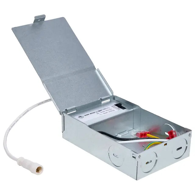 LED 4 Inch Black 8 Watt Canless Downlight