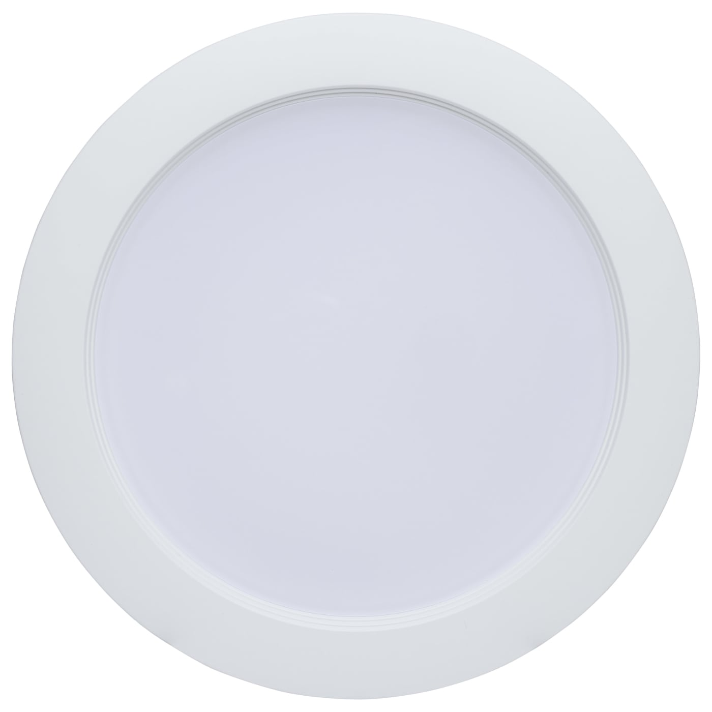 6 Inch White; LED Regressed Downlight Retrofit 