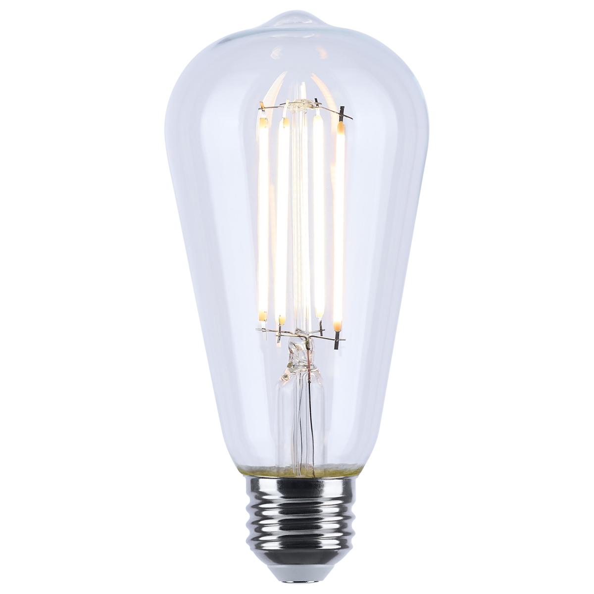 LED Warm Dimming 8 Watt LED ST19; 3000K-2000K