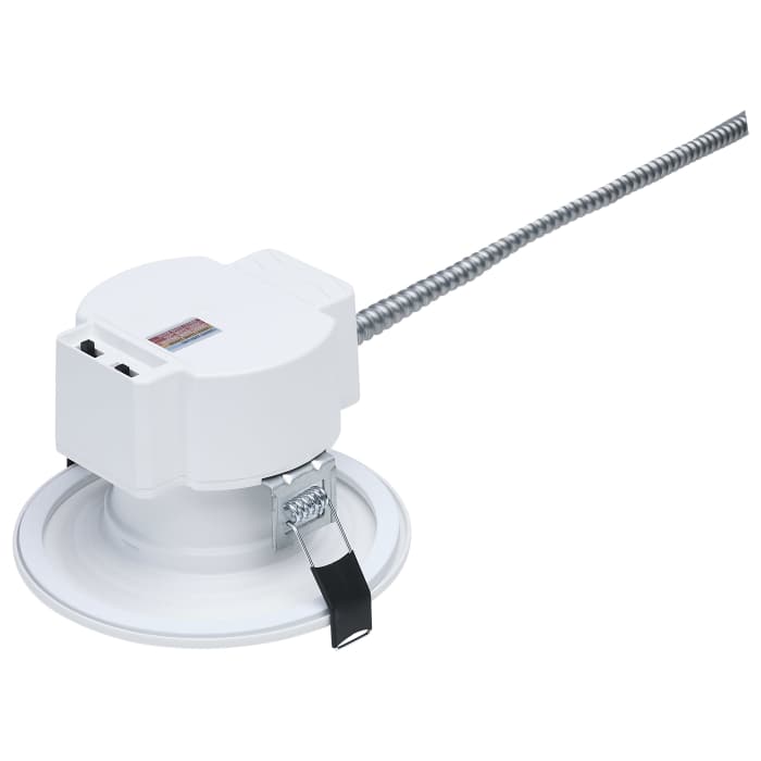 4 Inch Round Commercial LED Downlight; Wattage and CCT Selectable; 120-347 Volt - Nuvo