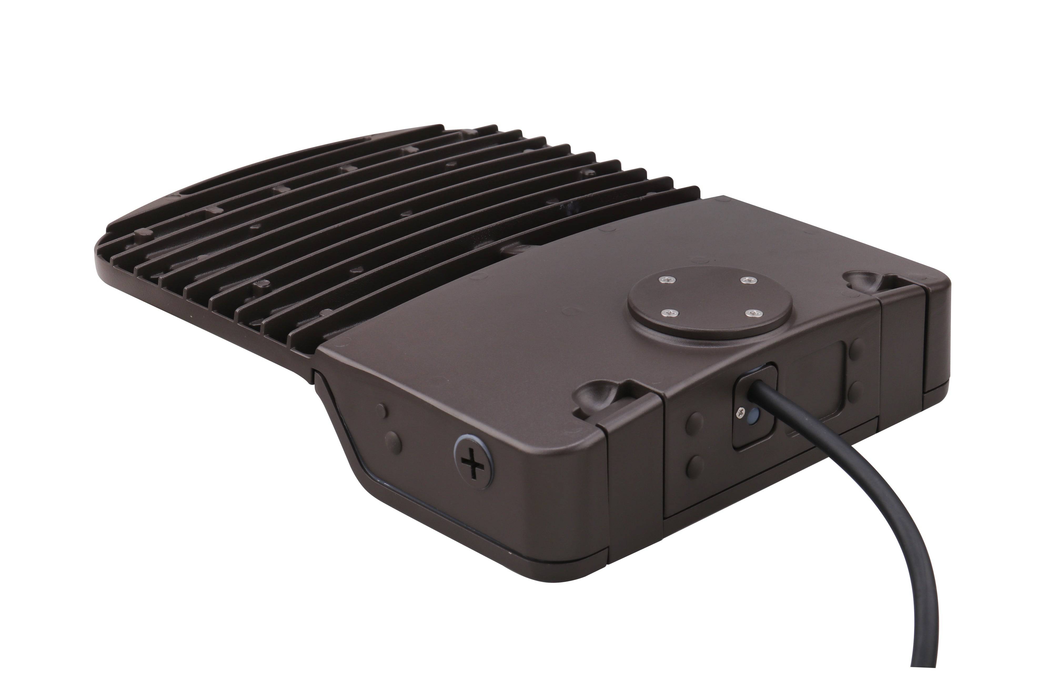 LED Area Light, PowerSet 100/80/60W, 5000K, Type 5 Lens, 120-277V, Dimming, Bronze - Green Lighting Wholesale