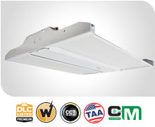 LED Linear Highbay- 42,300 Lumens with Frosted Lens