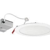 Juno Dimmable 8 Inch Wafer Downlight, 19 Watt Matte White, Color Selectable