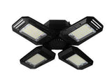 LED Garage Light, 54 Watt 120V, 5000K, Black Finish 