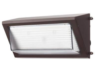 LED Wall Pack - Wattage Select(120W/100W/80W), 120-277V, CCT Select 3/4/5K, Bronze-Photocell