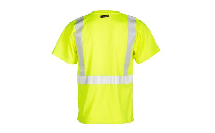 ML Kishigo 9110 Lime Short Sleeve Class 2 T-Shirt in 2X