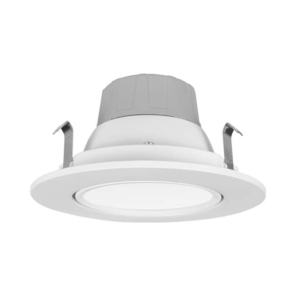 4 in. White Gimbal LED Recessed Downlight, CCT
