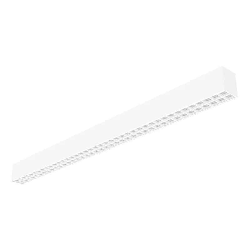 White 4FT Architectural 2-3/4" Linear Fixture with Aperture 