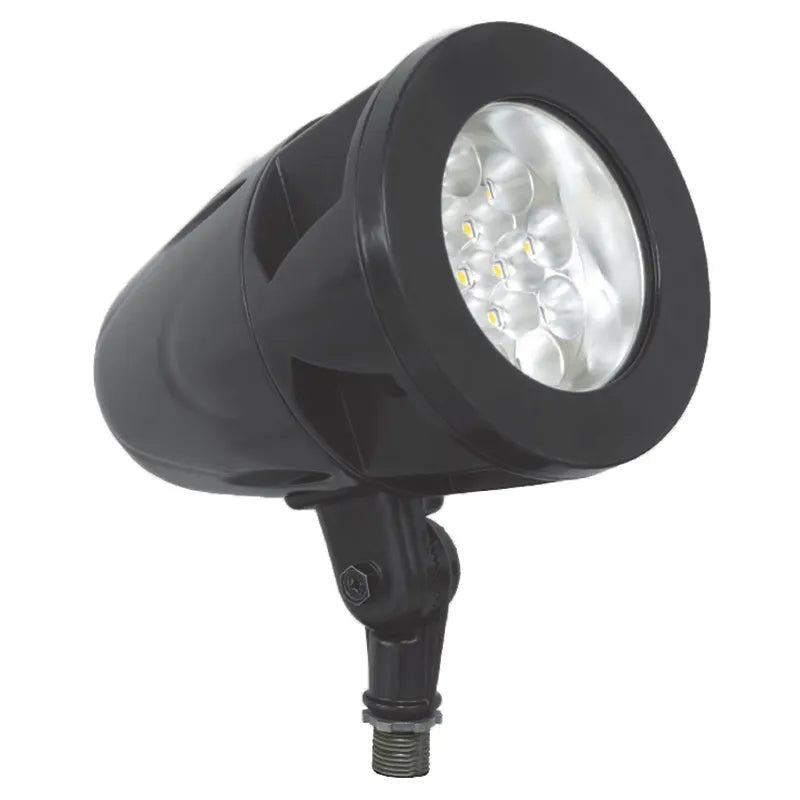 LED High Lumen Flag-Pole Light with Narrow Beam in Black, 84W, 5000K- 9000 Lumen - Westgate
