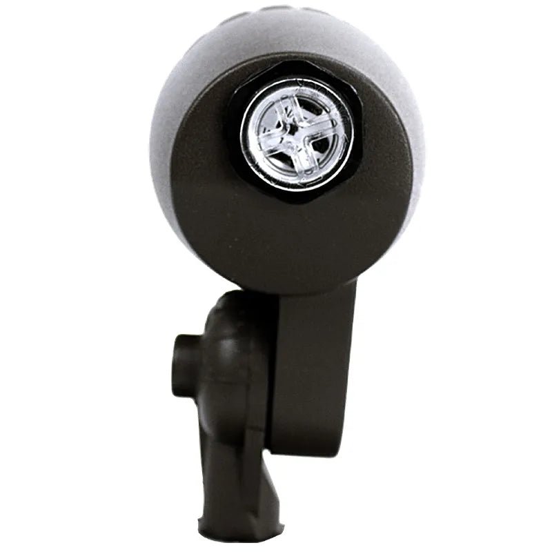 LED Flagpole Light in Black with Integrated Photocell, 10W/20W/30W, 3000K/4000K/5000K- 120/277V - Westgate lighting