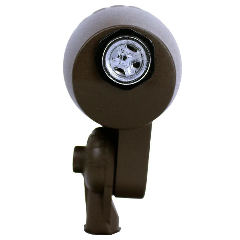 LED Flagpole Light in Bronze with Integrated Photocell, 10W/20W/30W, 3000K/4000K/5000K- 120/277V - Westgate lighting