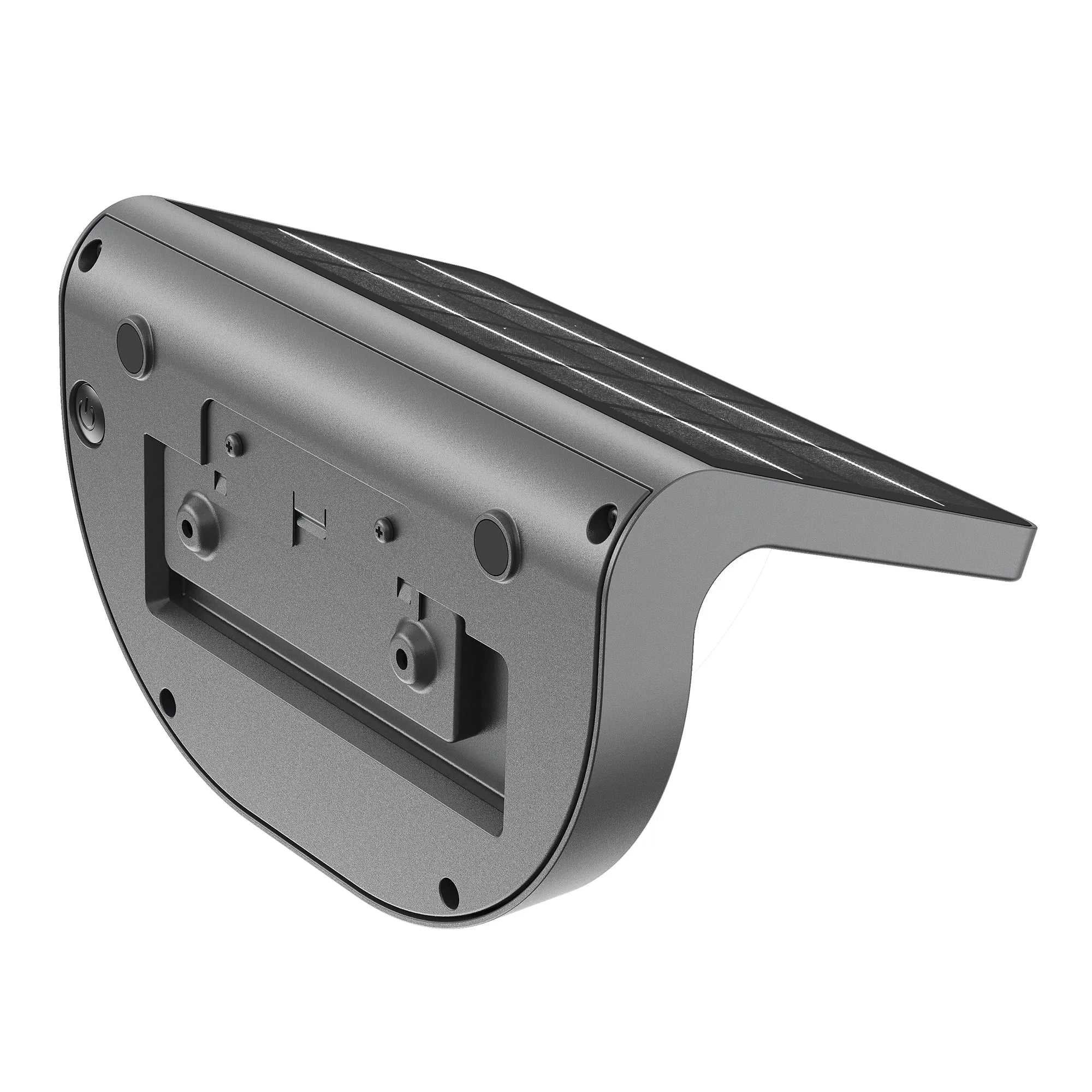 Westgate LED Solar Vandal-Resistant Wallpack with 380 lumens, 4000K, outdoor solar-powered LED light mounted on wall.