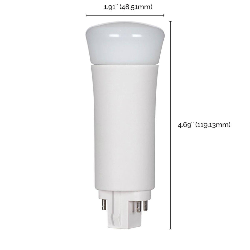 9 Watt LED PL 4-Pin; 3500K; 1050 Lumens; G24q base