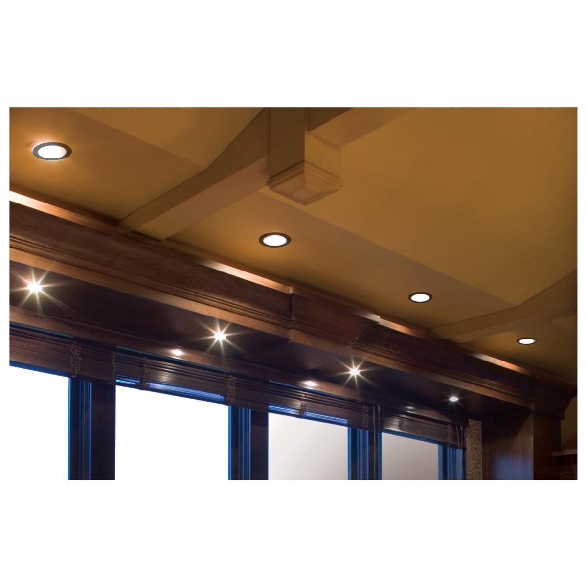 Bronze 12W- 7" Surface Mount LED Fixture in 3000K- 120/277 