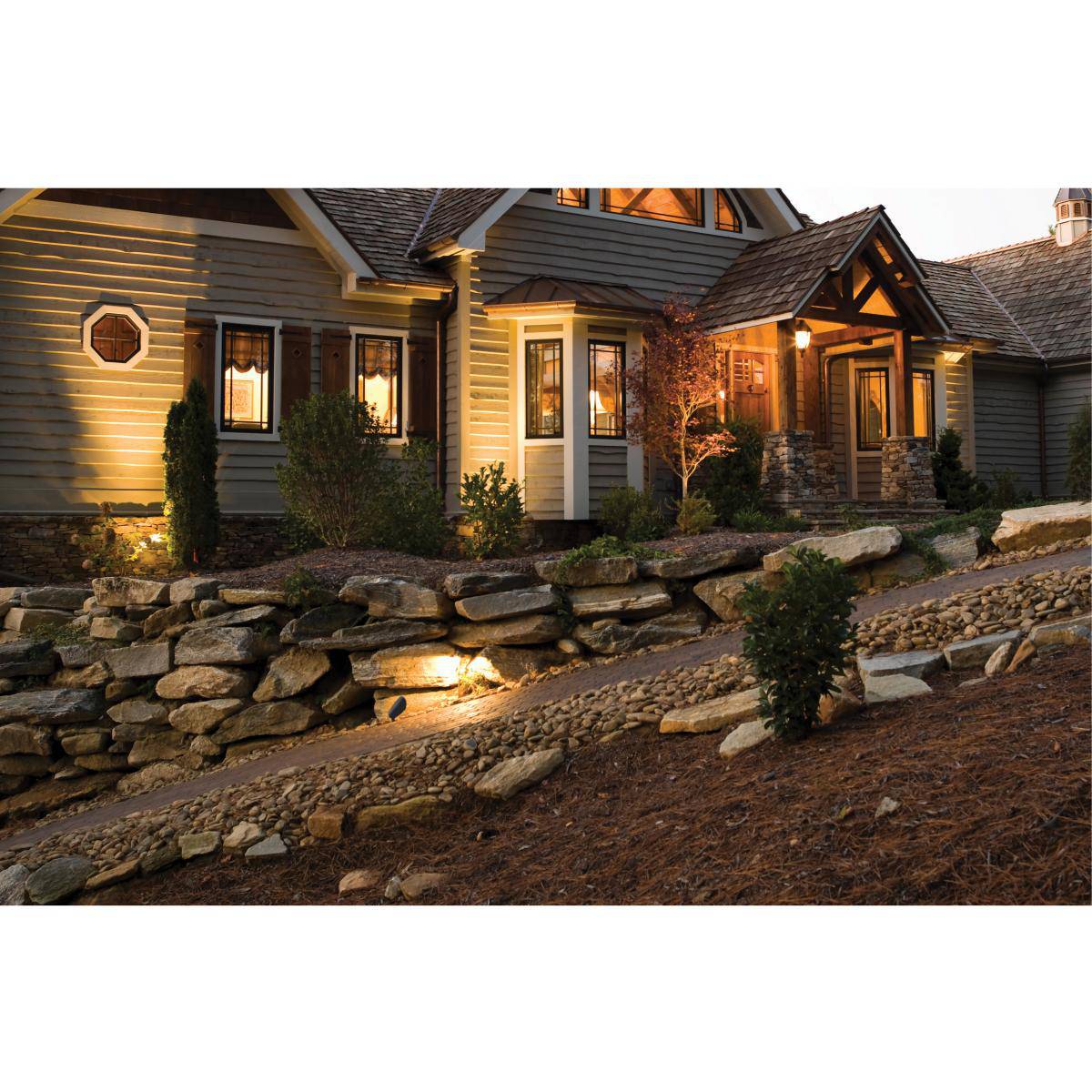 LED Landscape Flood 9W - 3000K - Bronze Finish - 120V - Green Lighting Wholesale, INC