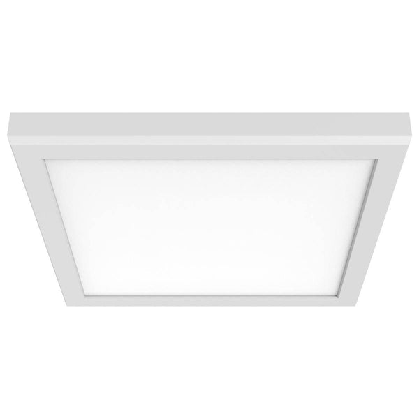 9.5 Watt; 12 inch; Surface Mount LED; CCT Selectable; 90 CRI; White Finish