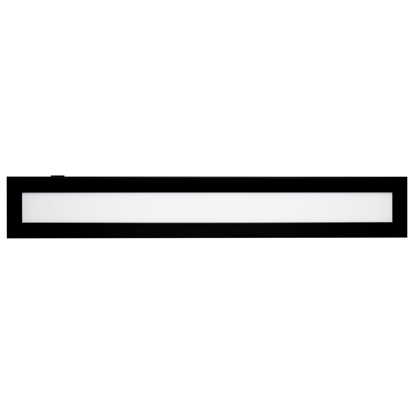 LED Black Surface Mount; 32 Watt; 5.5 in. x 36 in; CCT