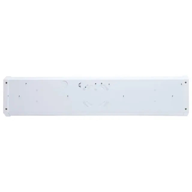 Satco LED 2-foot linear wrap fixture with PIR motion sensor, 20W, available in 27K to 50K color temperatures, ideal for efficient lighting.