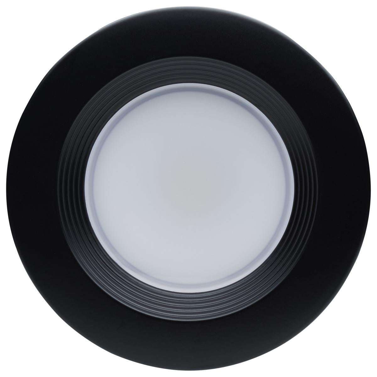 Black 6.7 Watt; LED Downlight Retrofit; 4 Inch