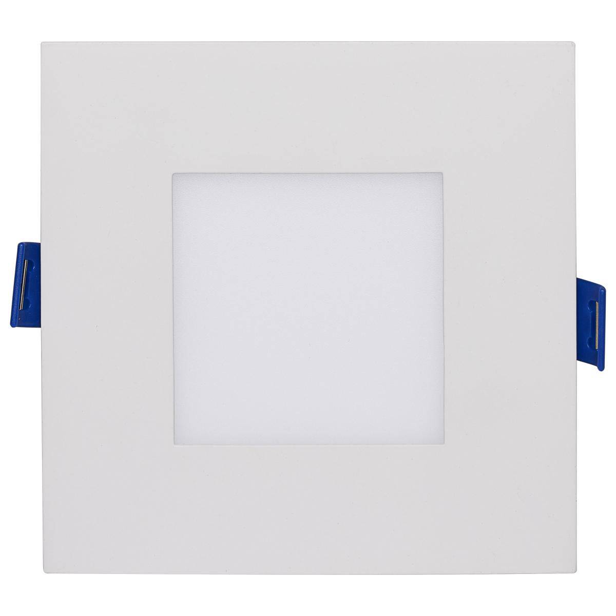 9 Watt; LED Direct Wire; Low Profile Downlight; 4 Inch Square; Starfish IOT; Tunable White and RGB; - Green Lighting Wholesale, INC
