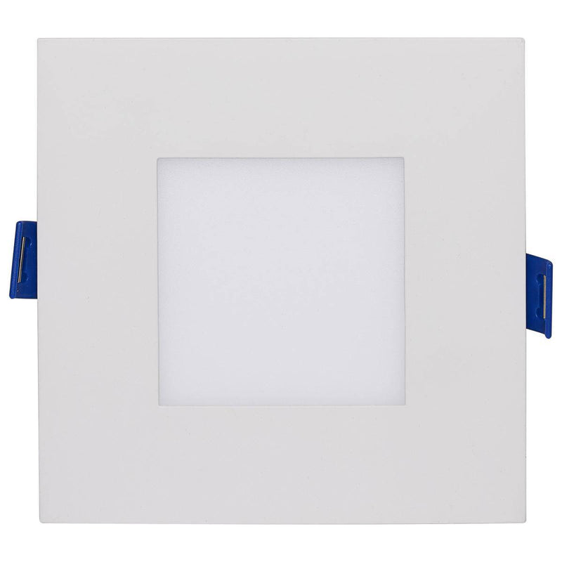 9 Watt; LED Direct Wire; Low Profile Downlight; 4 Inch Square; Starfish IOT; Tunable White and RGB;