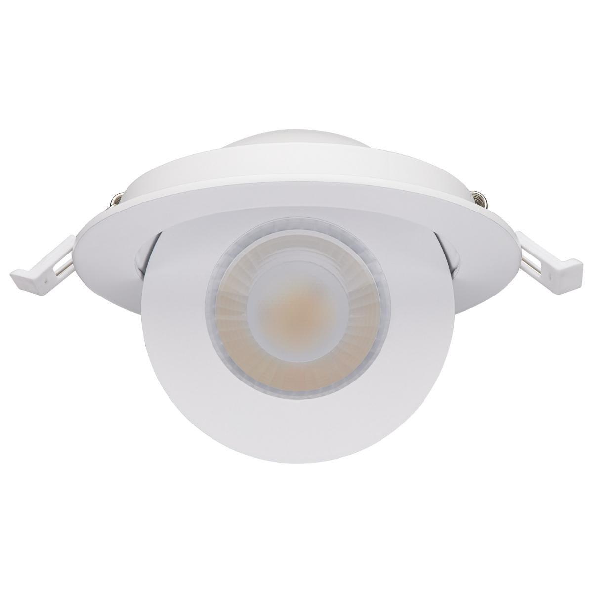 RGB & Tunable White 9 Watt; LED Gimbaled Downlight; 4 Inch - Green Lighting Wholesale, INC