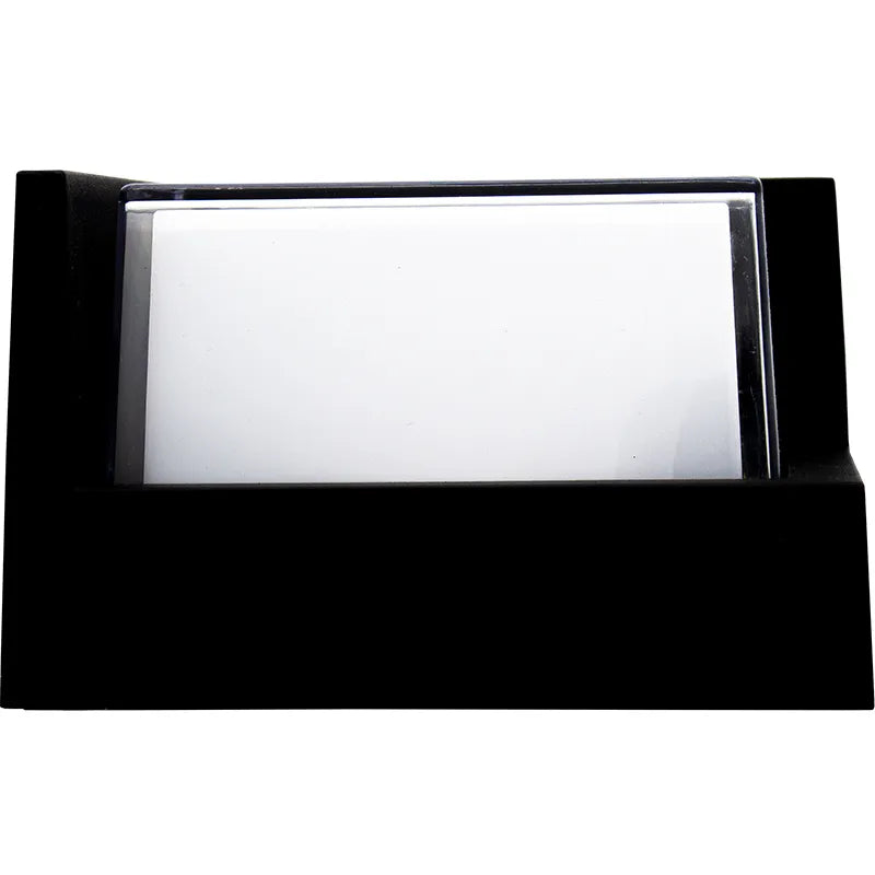 Westgate LED 6-inch square RGB smart architectural wall light for exterior lighting, 12W, with colorful LED illumination.